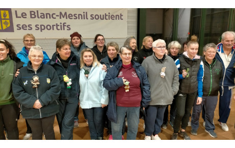 2EME PHASE DU TOURNOI OPEN FEMININ DU 25 NOVEMBRE 2023 AU BLANC MESNIL