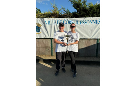CHAMPIONNAT REGIONAL EN DOUBLE FEMININ A CORBEIL ESSONNES